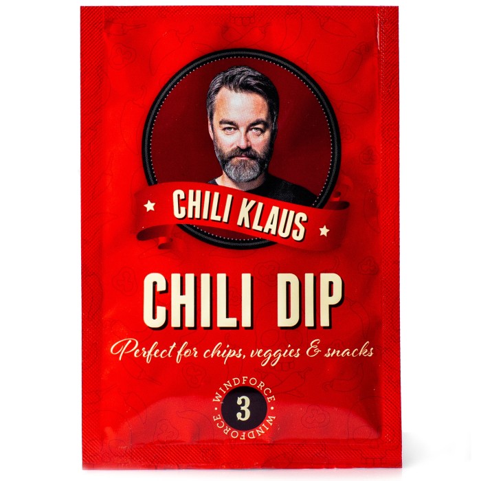 Chili Klaus Chili Dip Vindstyrke 3 12g