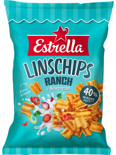Estrella Linschips Ranch & Sourcream 90g