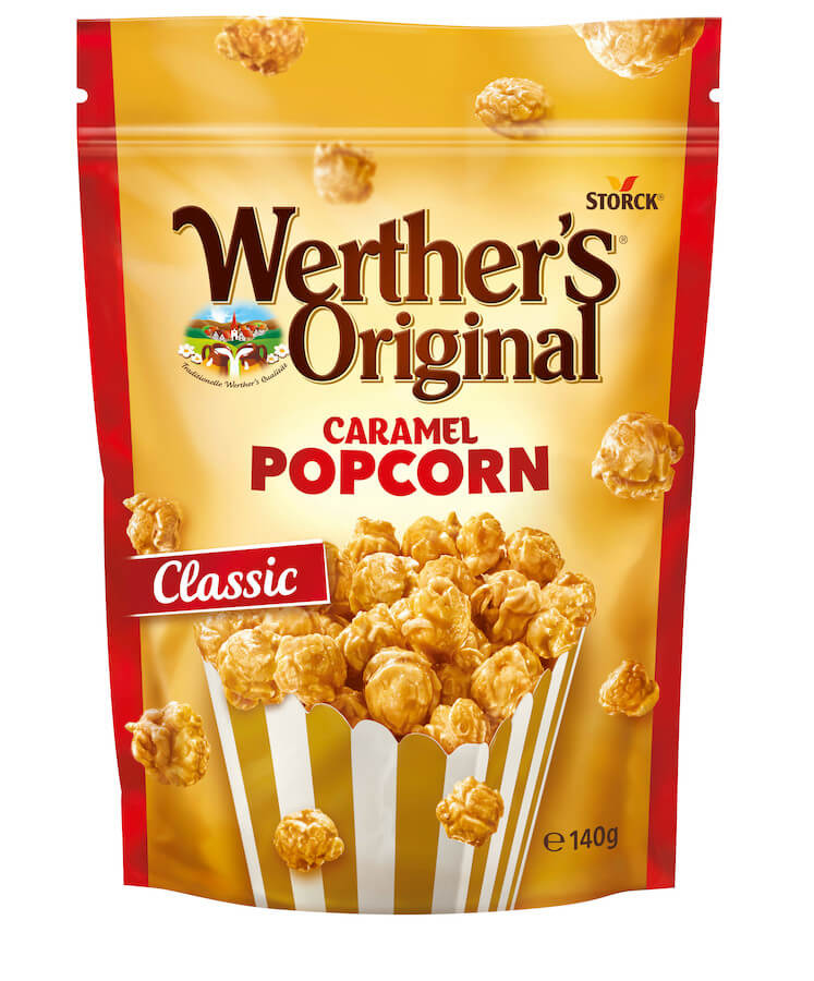 Werthers Original Classic Caramel Popcorn 140g