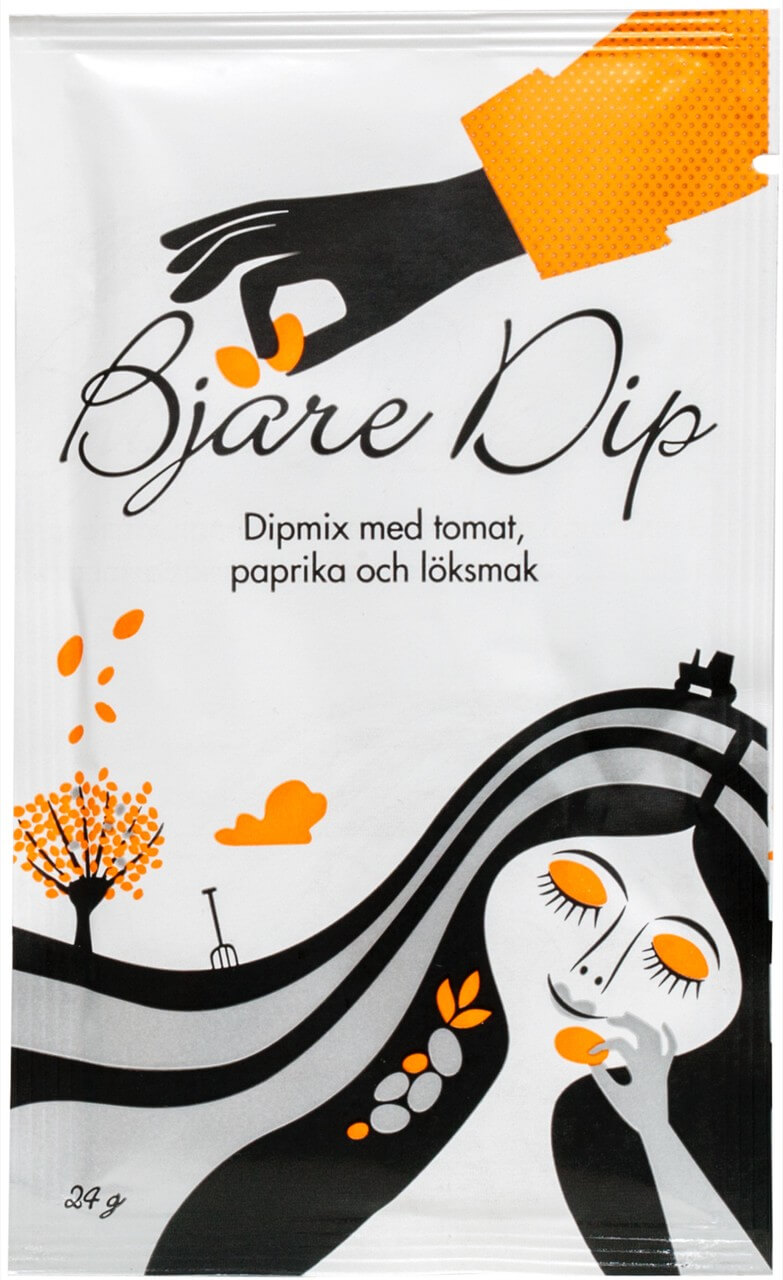 Bjäre Dip - Tomat-Paprika-Lök 24g