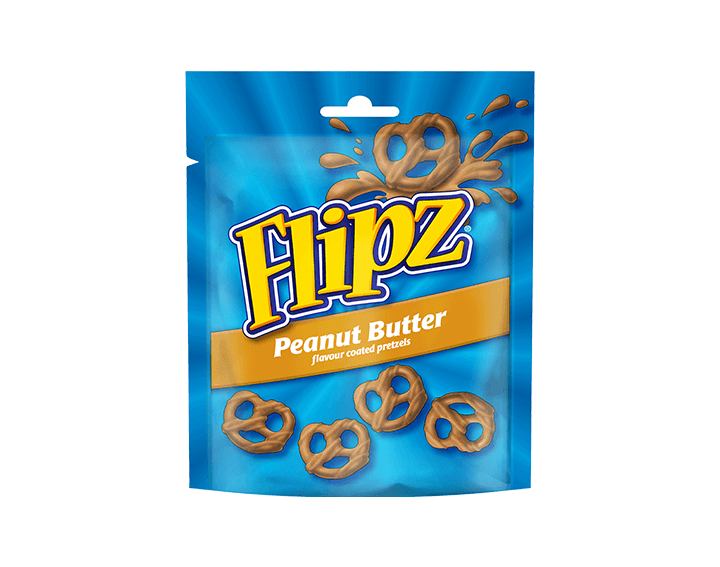 Flipz Peanut Butter Pretzels 90g
