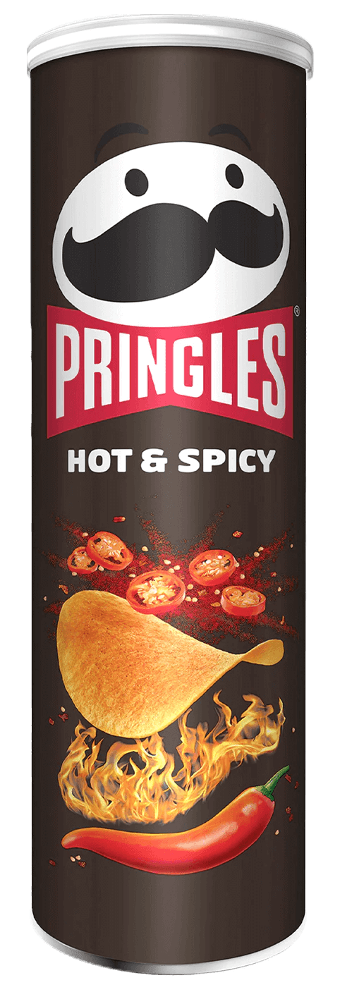 Pringles Hot and Spicy 165g