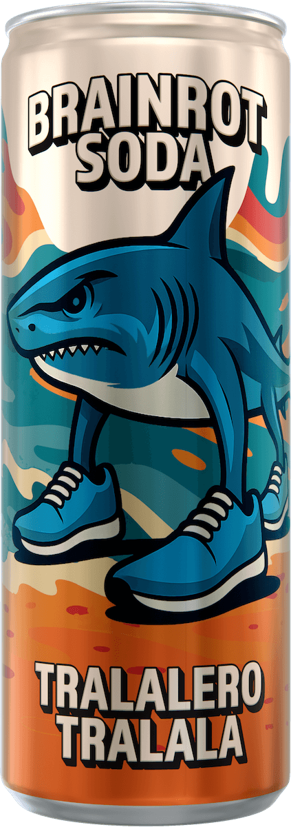 Brainrot Soda Tralalero Tralala 250ml