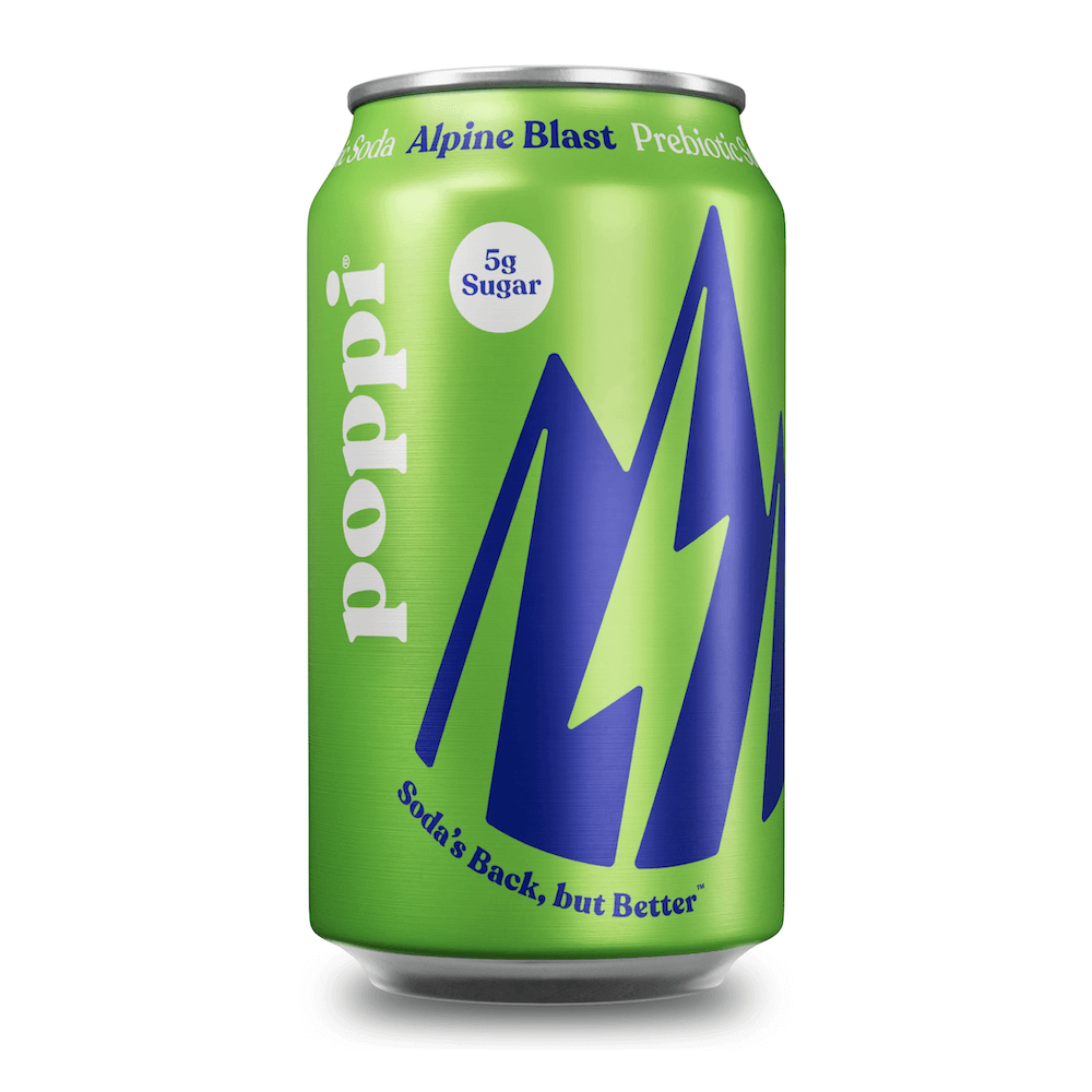 Poppi Prebiotic Soda Alpine Blast 355ml