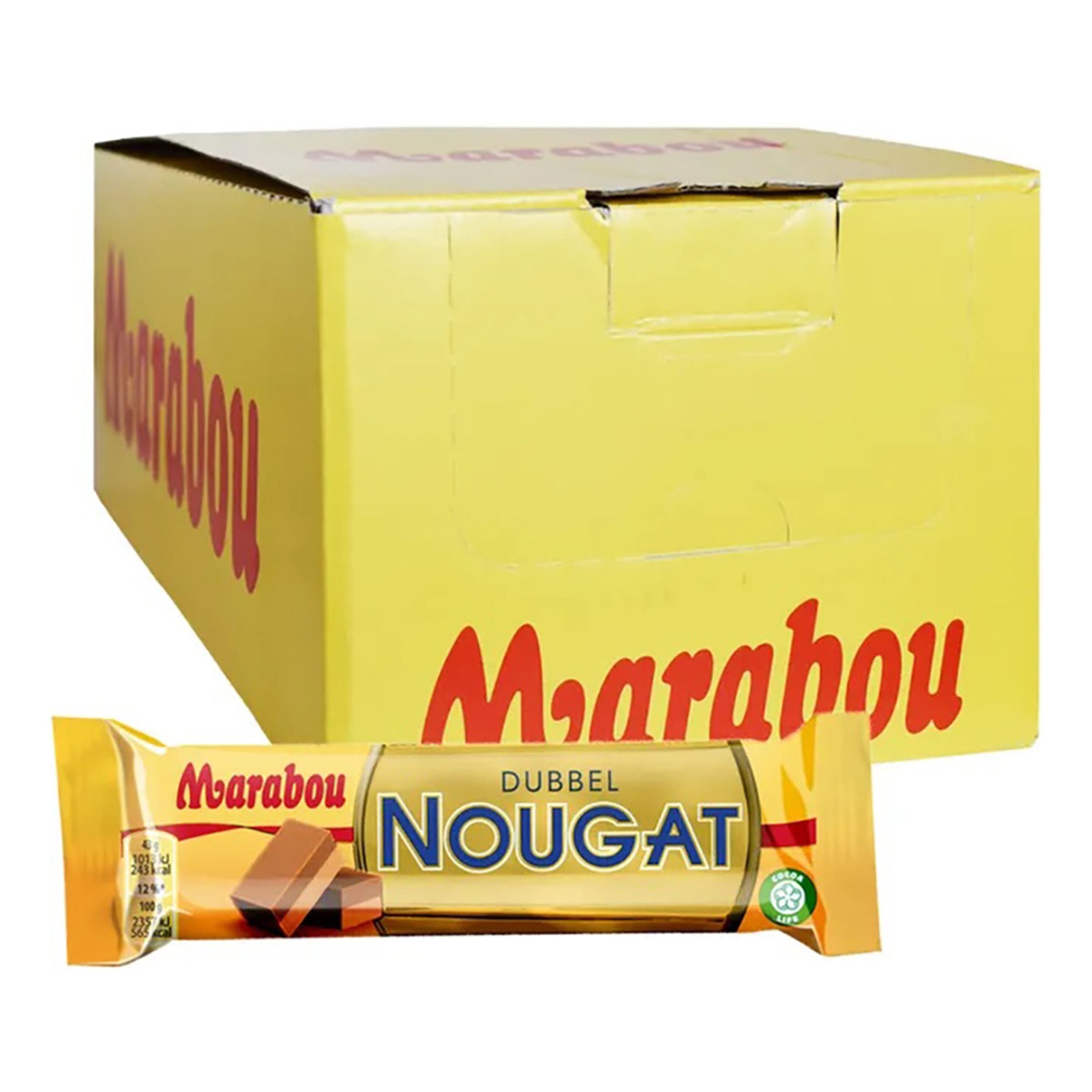 Marabou Dubbel Nougat Storpack - 42 x 43 g