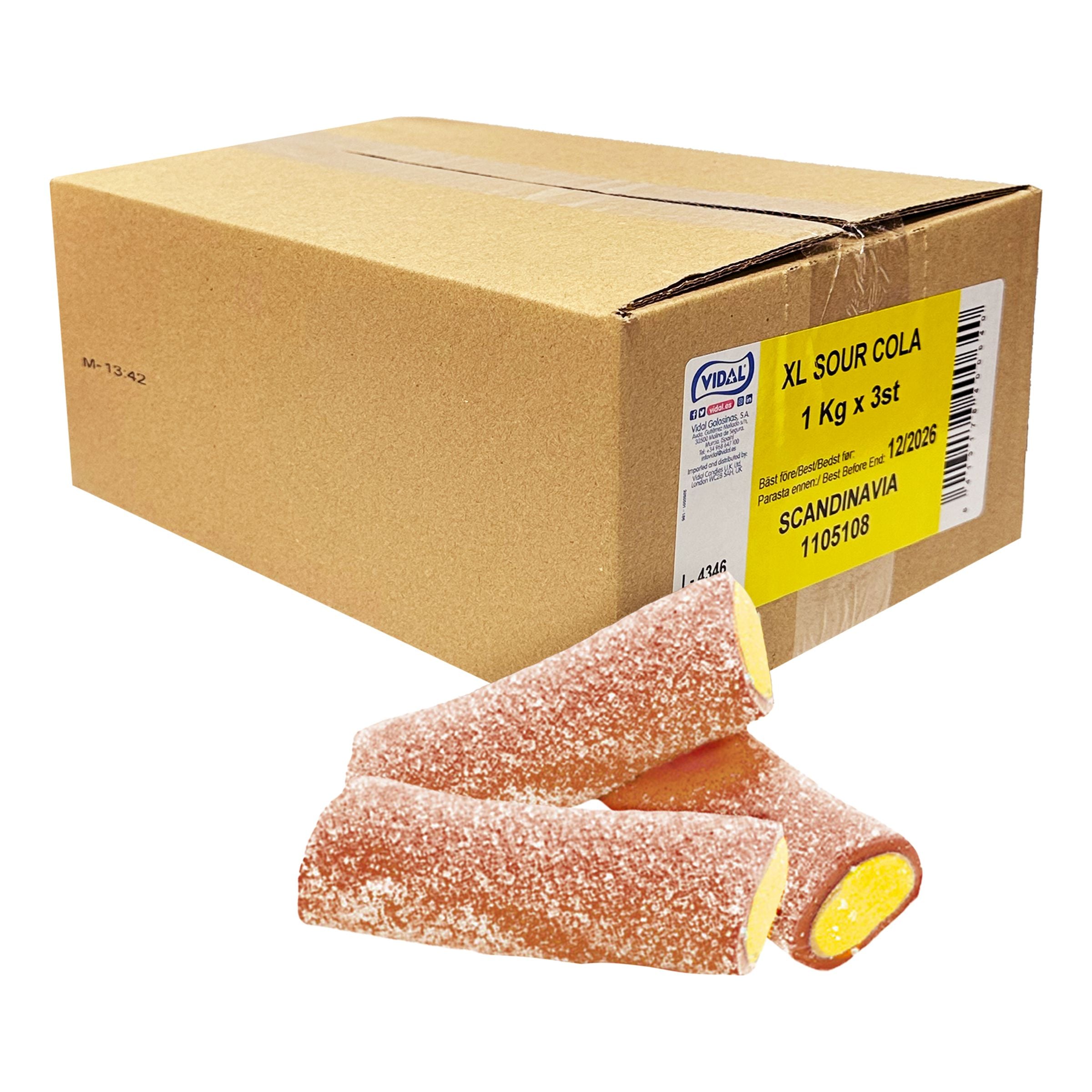 XL Sour Cola Storpack - 3 kg