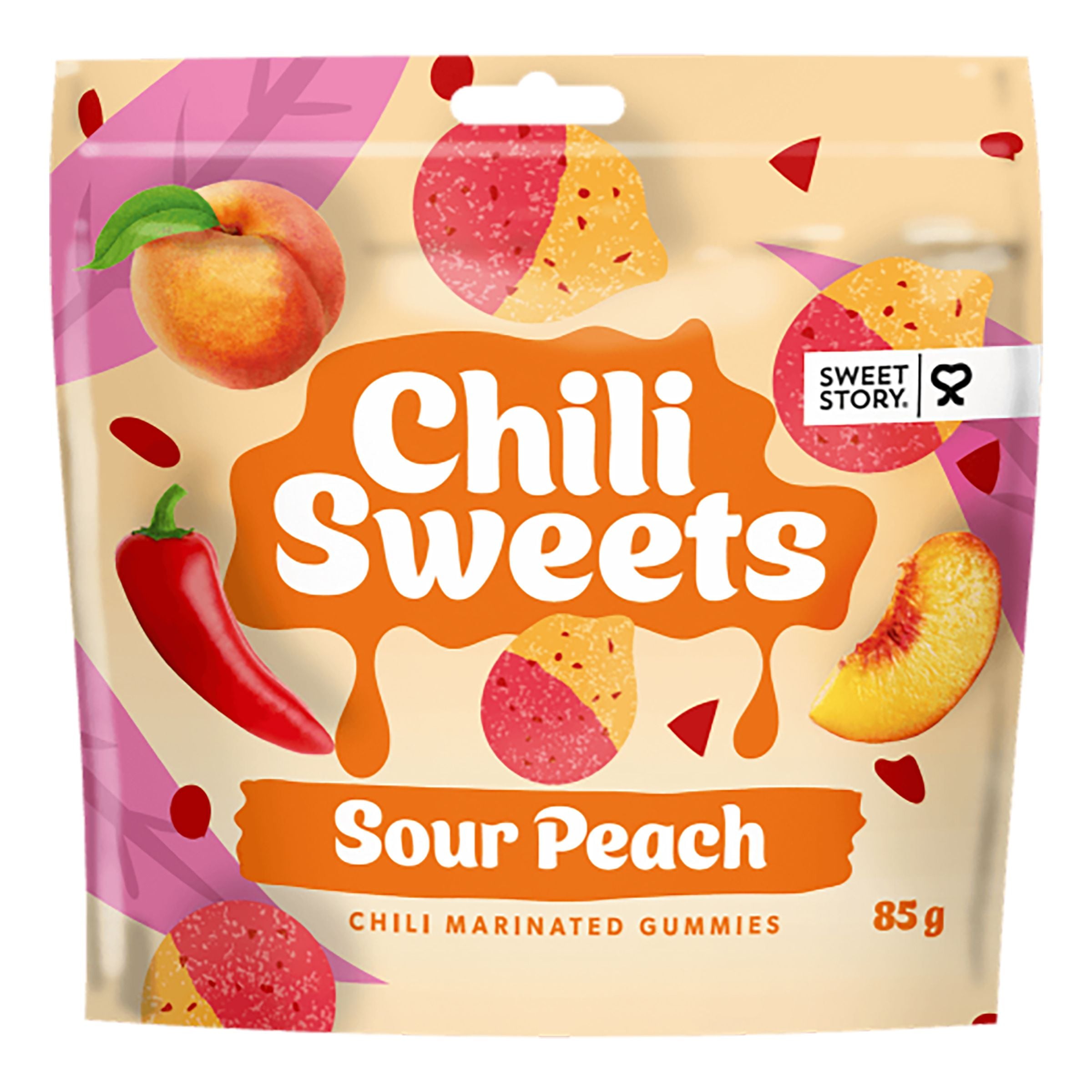 Sweet Story Chili Sweets Sour Peach - 85 g
