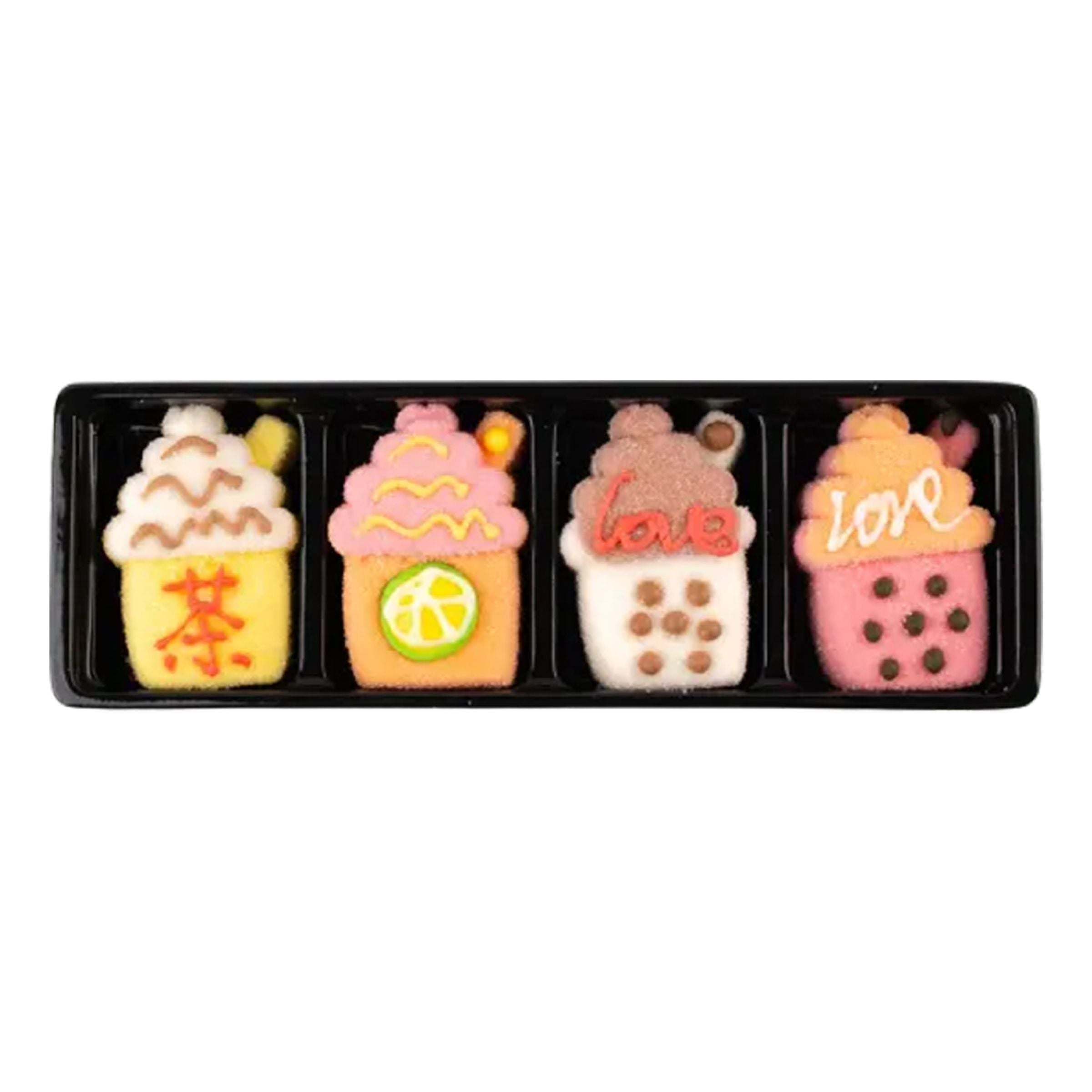 GLQ Marshmallow Milk Tea Figur - 80 g