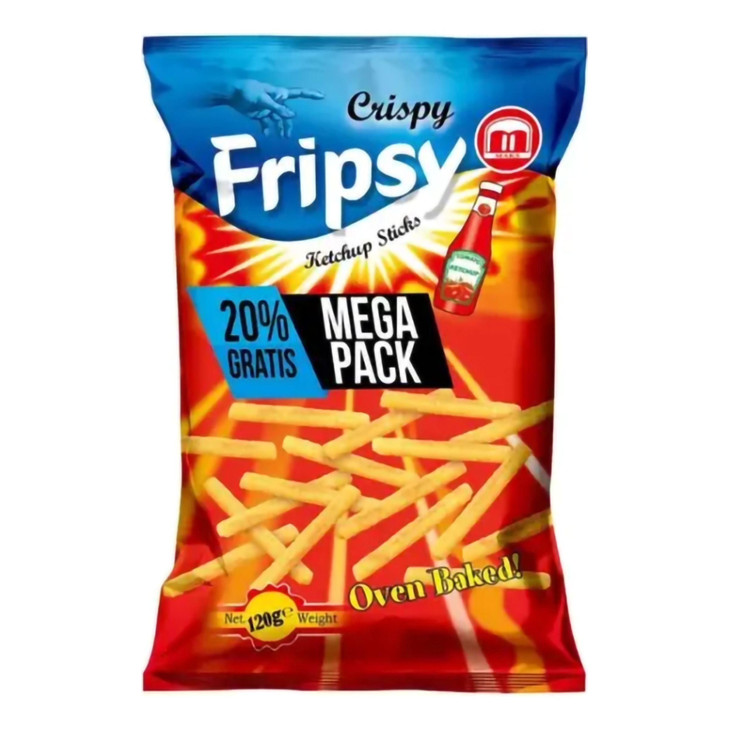 Fripsy Crispy Sticks Ketchup - 120 g