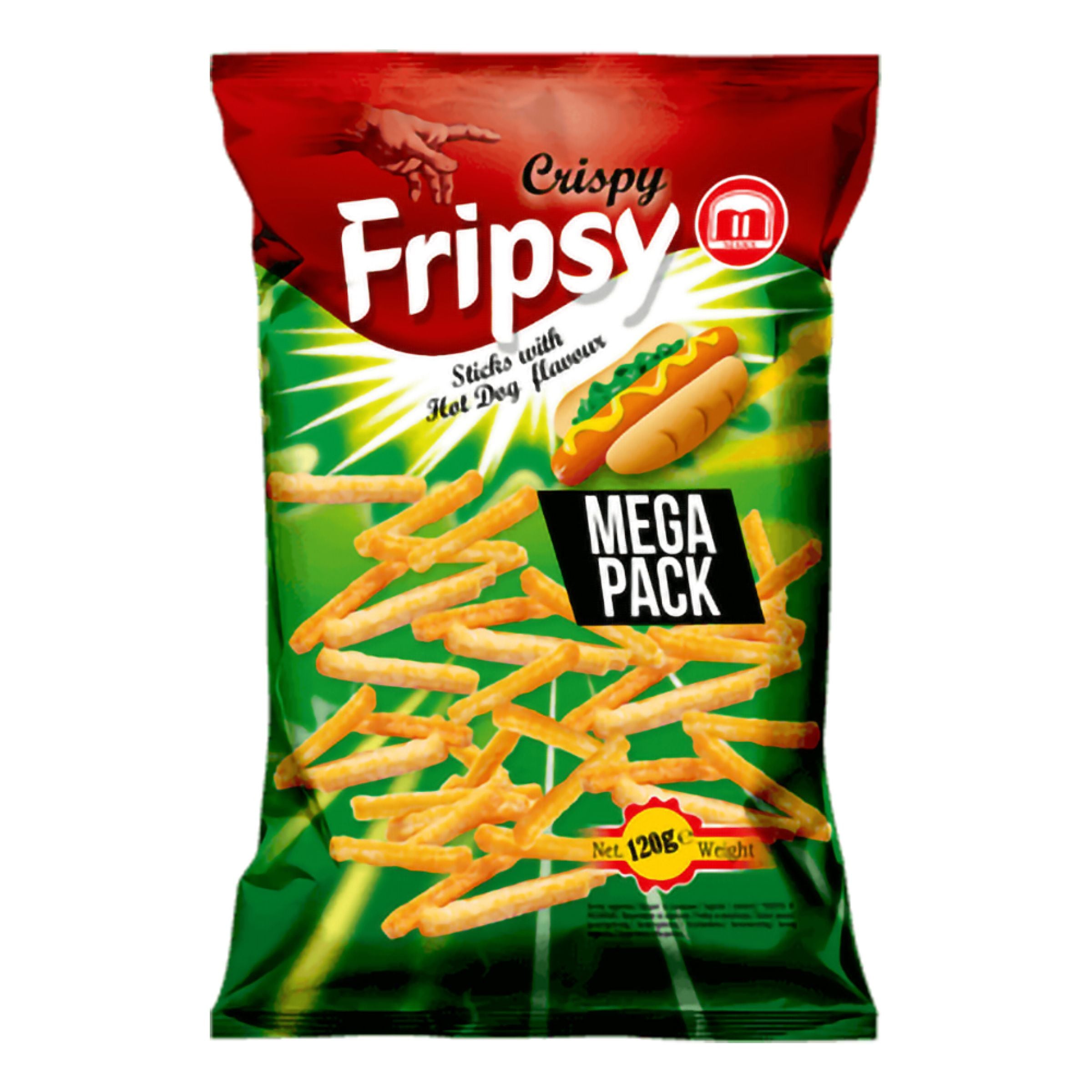 Fripsy Crispy Sticks Hot Dog - 120 g