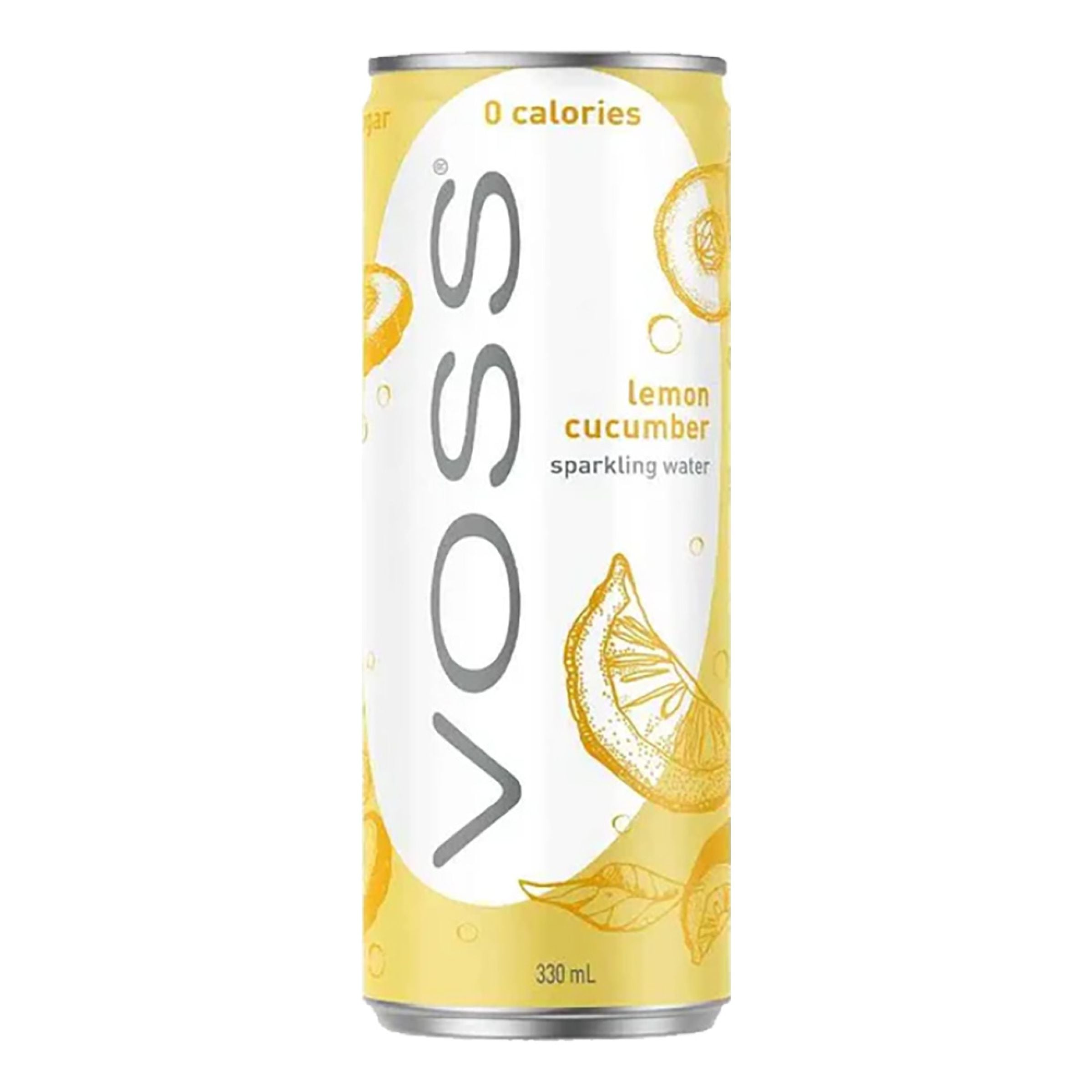 Voss Kolsyrat Vatten Lemon Cucumber - 330 ml