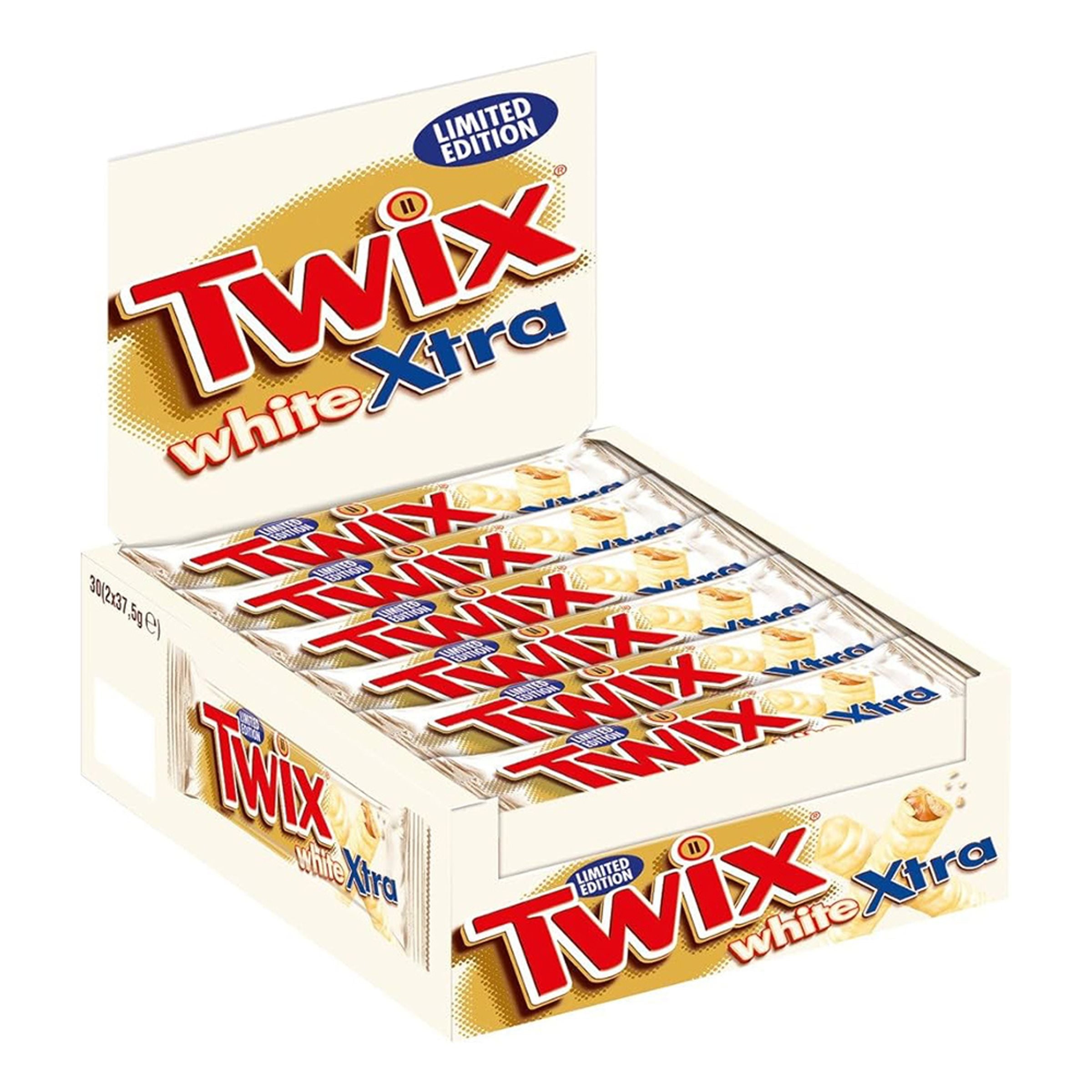 Twix White Xtra Storpack - 30 x 75 g