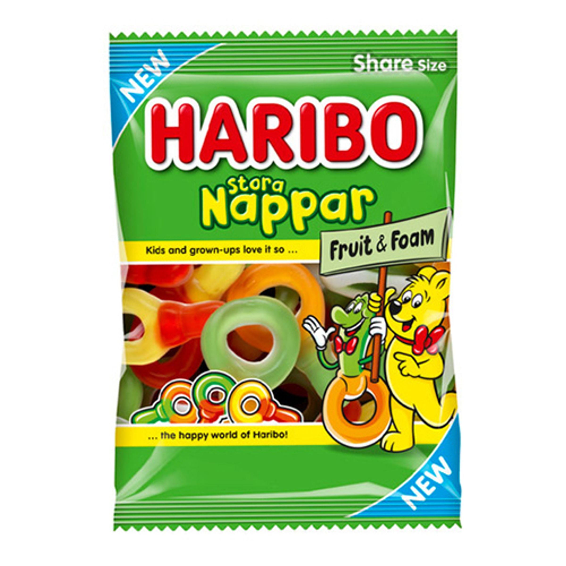 Haribo Stora Nappar - 170 g