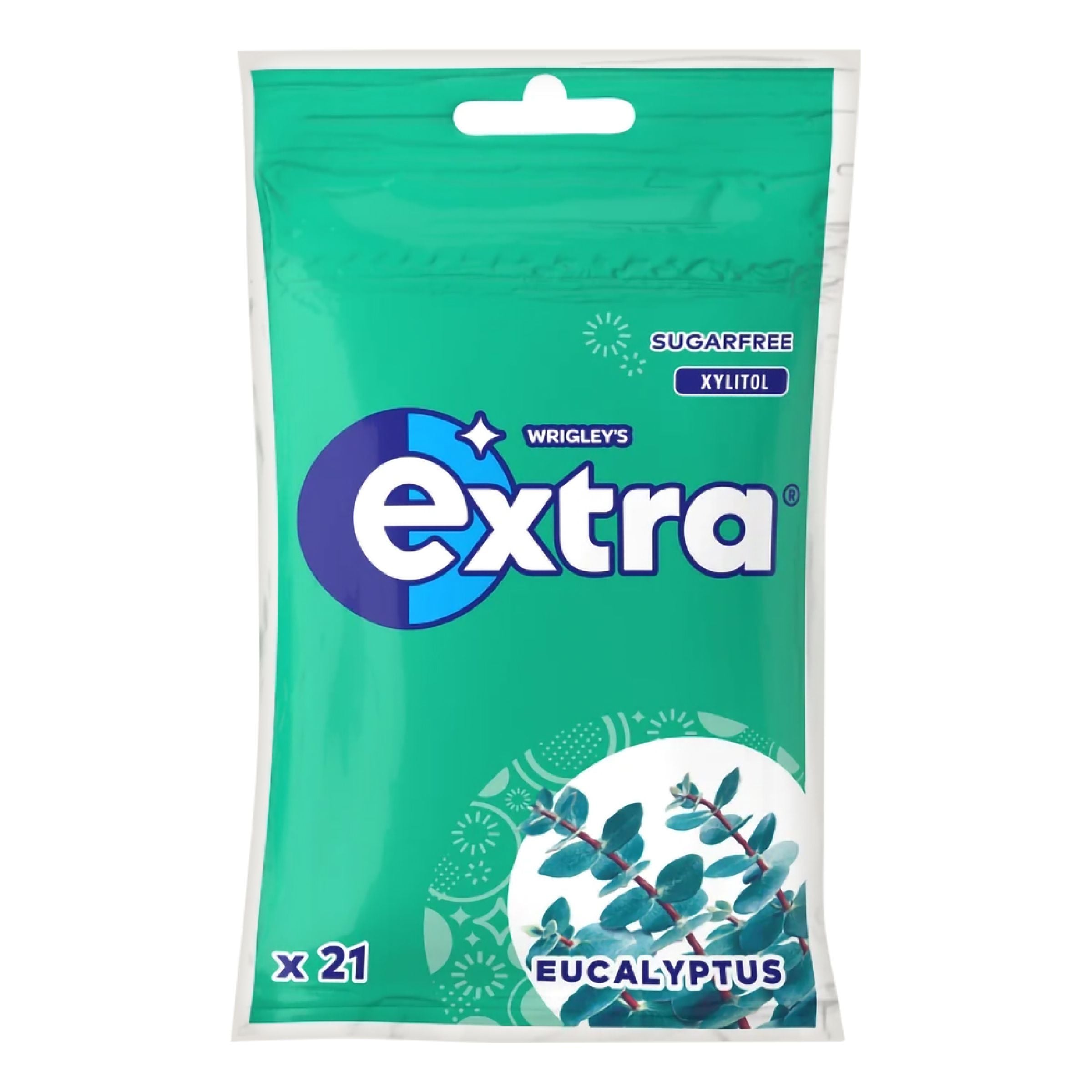 Extra Eucalyptus Tuggummi - 29 g