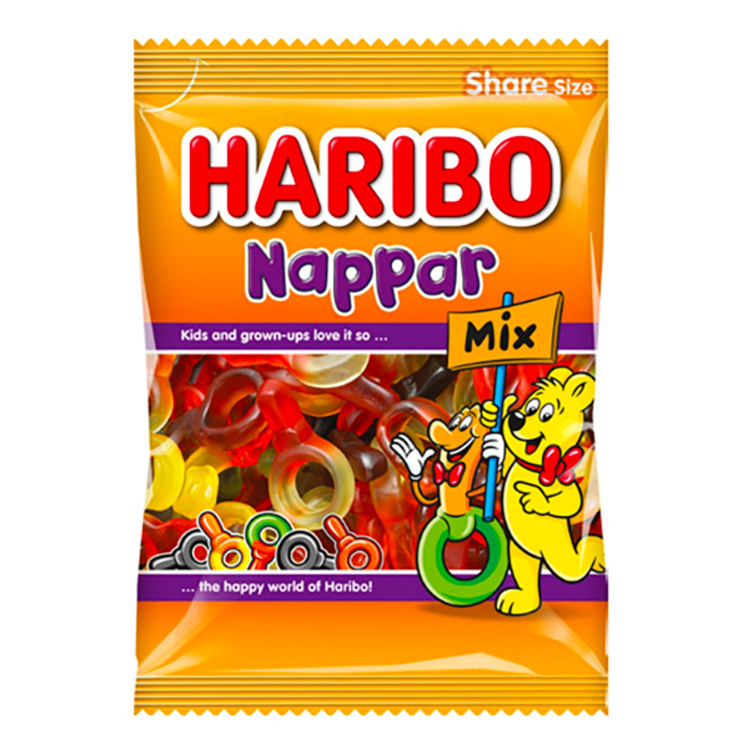 Haribo Nappar Mix - 170 g
