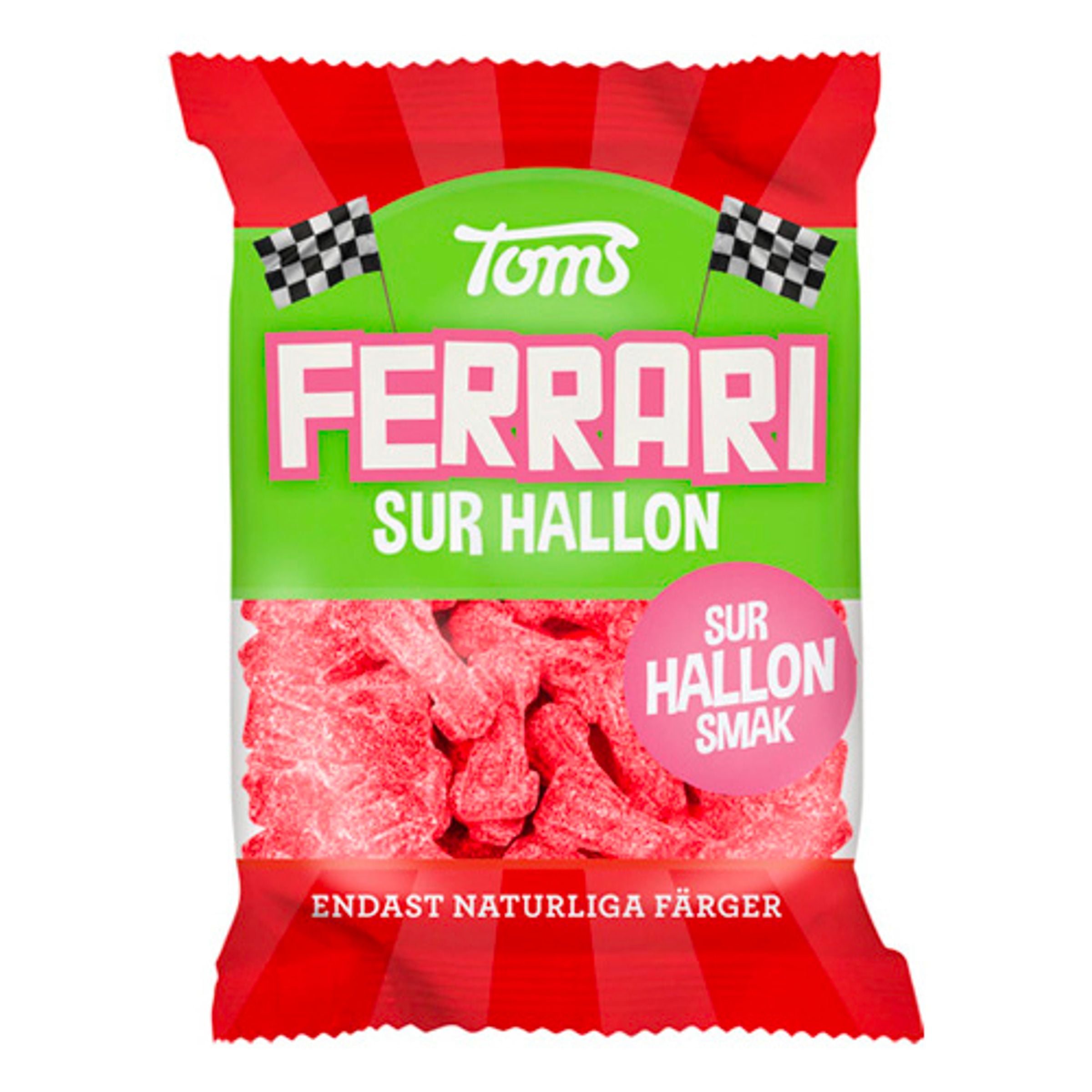 Toms Ferrari Sur Hallon Påse - 120 gram