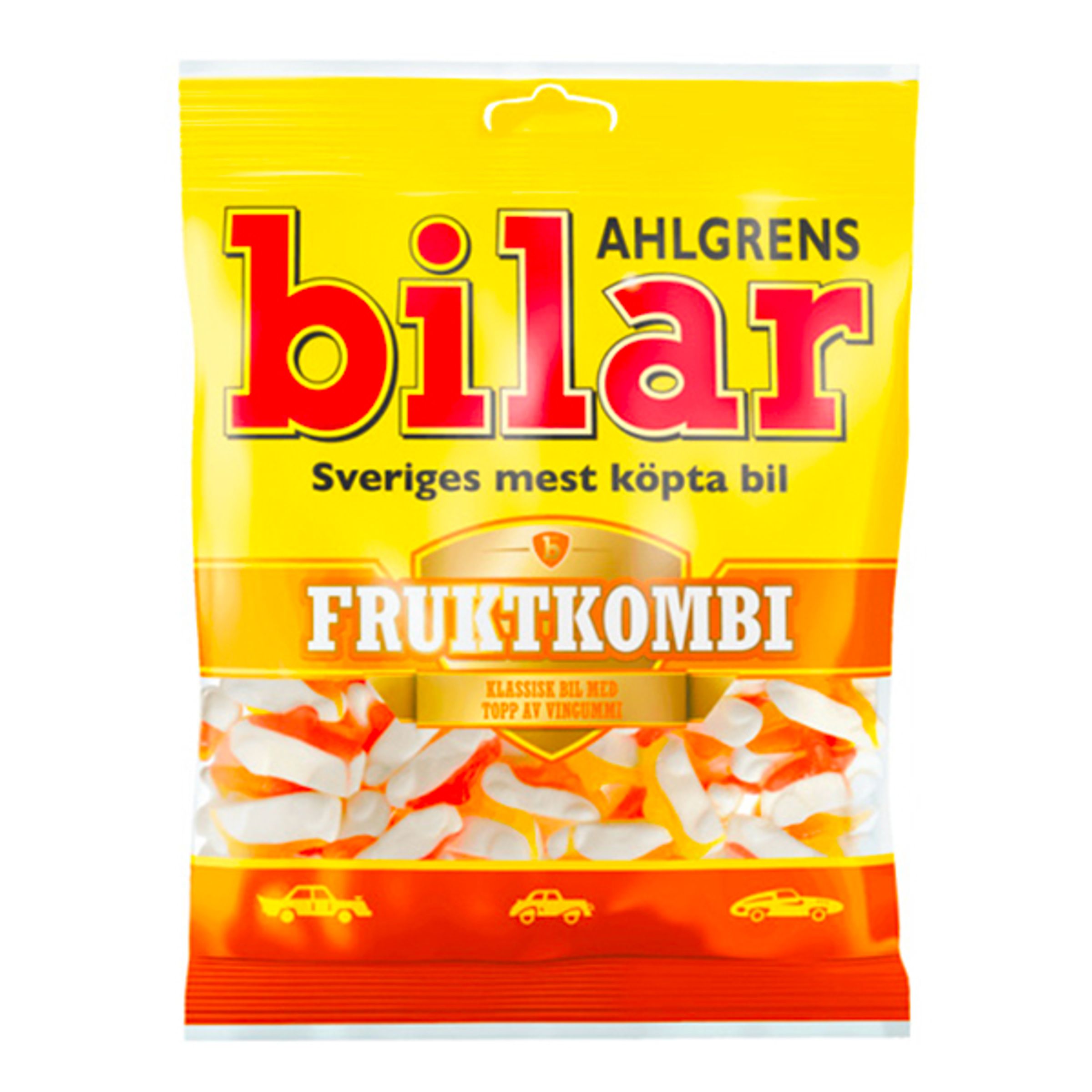 Ahlgrens Bilar Fruktkombi - 125 g
