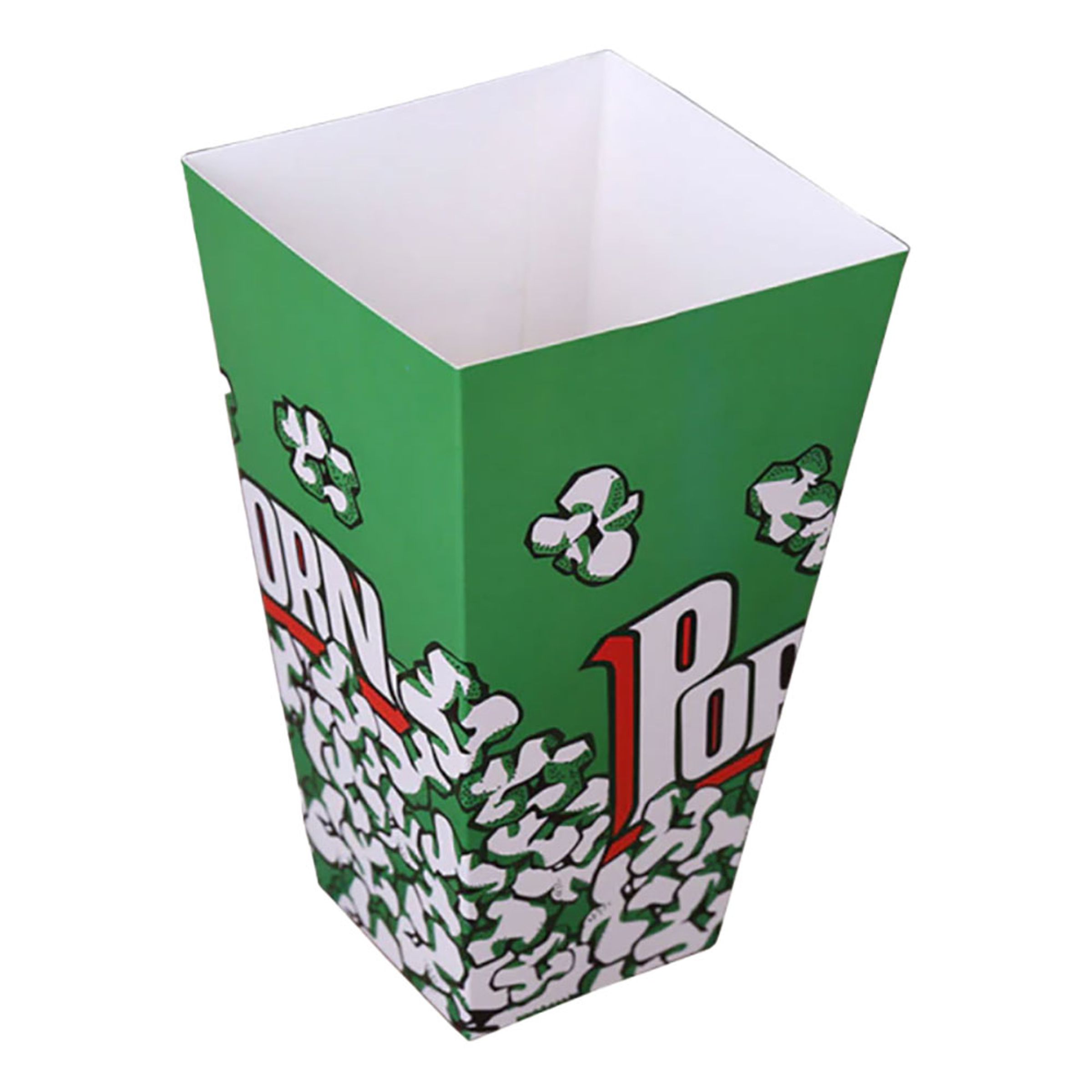 Popcornbägare - Grön