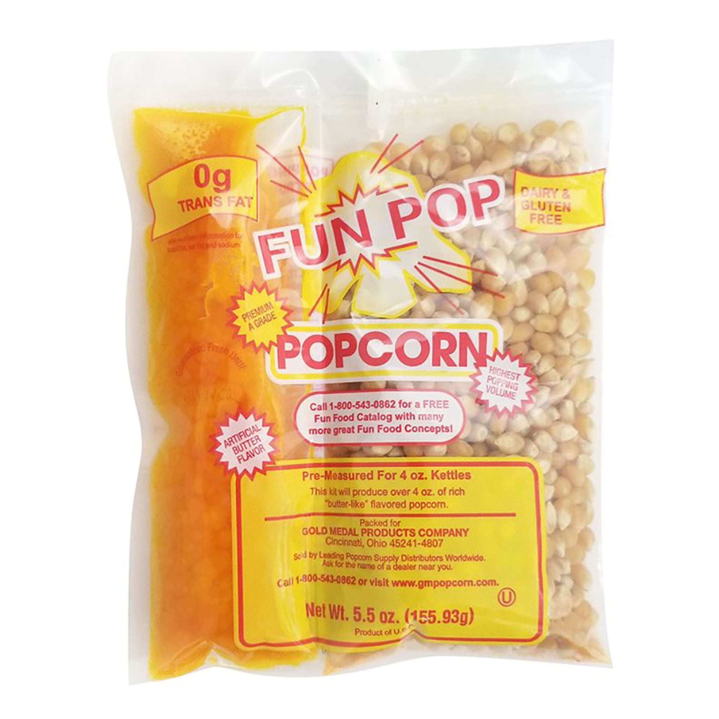 Mega-Pop Popcorn Kit - 227 g