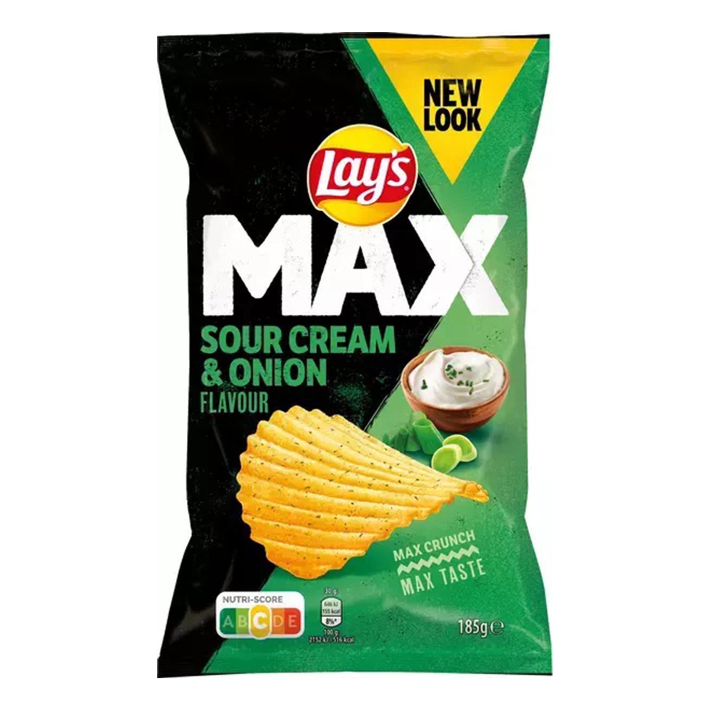 Lays Max Sourcream & Onion - 185 g