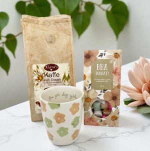 Presentset Tro på dig själv (mugg, kaffe & karameller)