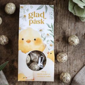 Glad påsk, Chokladdoppad lakrits - Majas Lyktor/Barncancerfonden